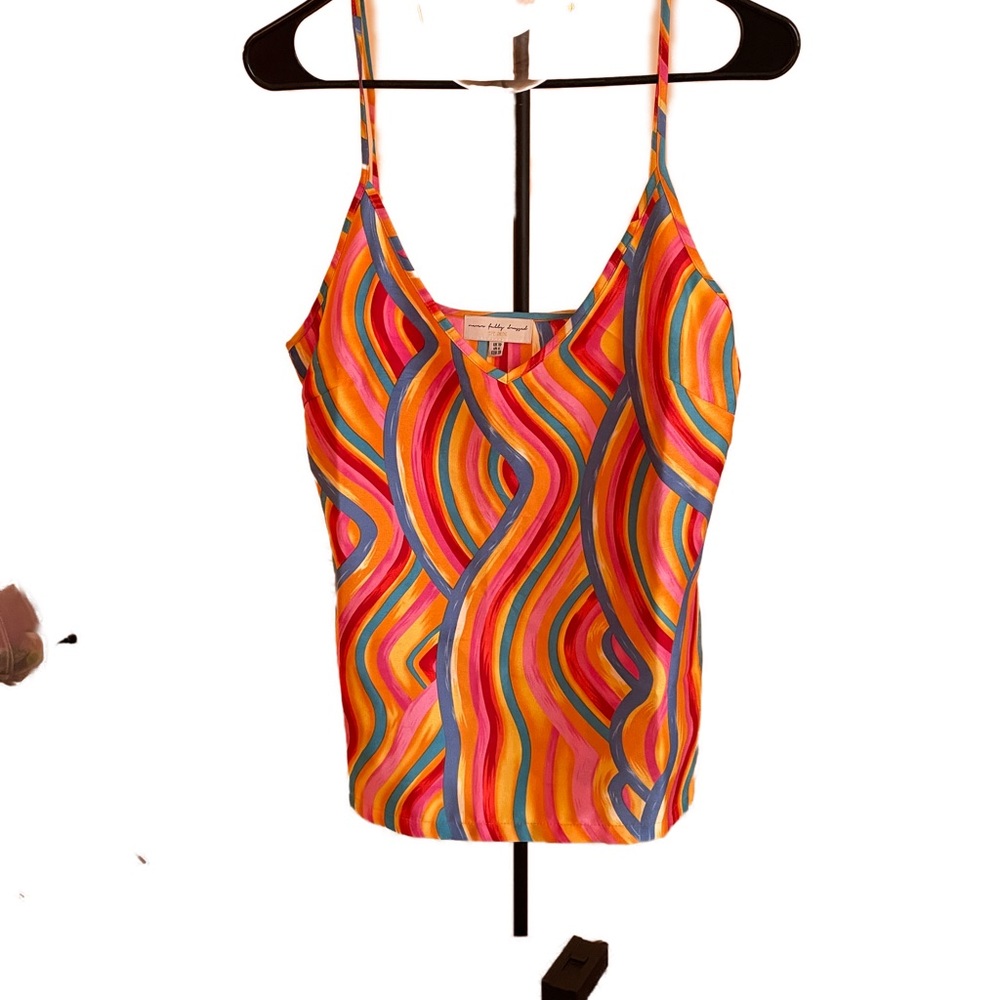 Never Fully Dressed rainbow cami size 6-worn 1x